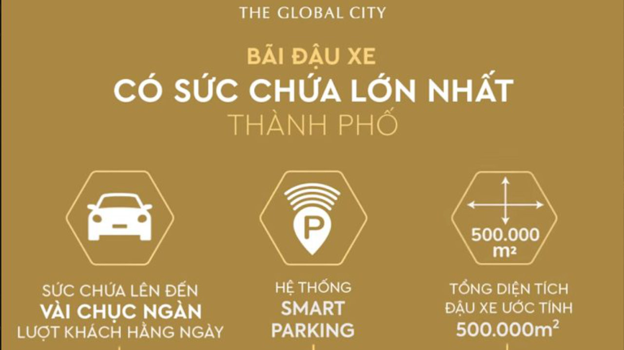 Bãi đỗ xe rộng nhất thành phố